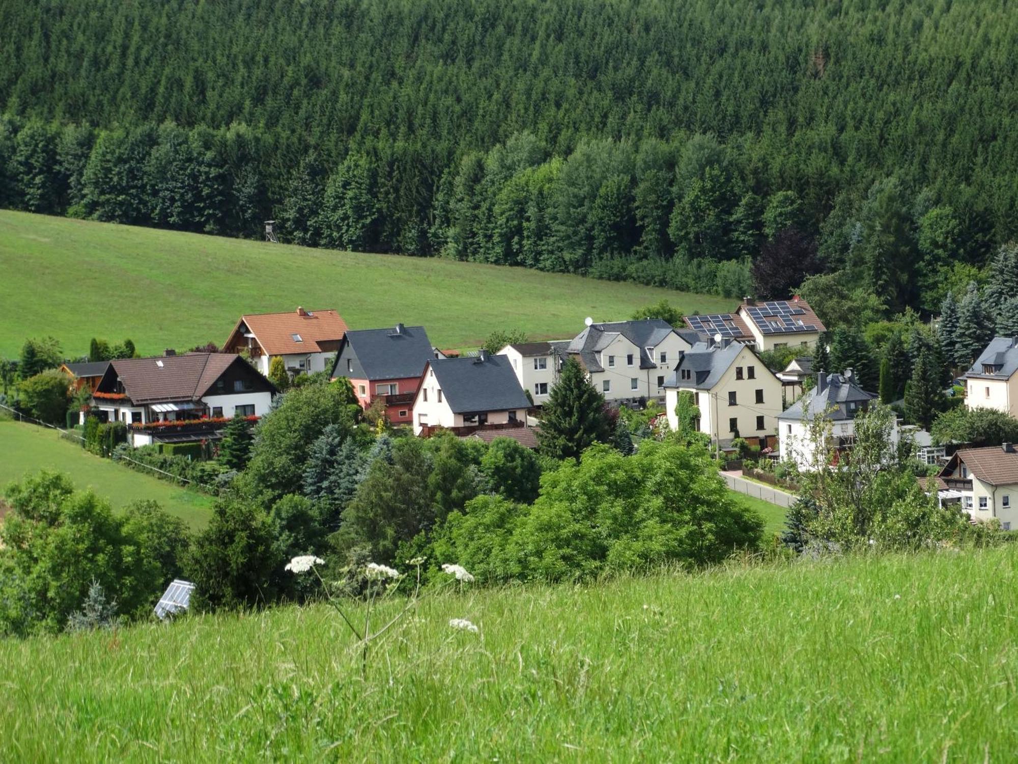 Ferienwohnung "Am Vaterlandsgrubenweg" Oelsnitz エクステリア 写真